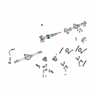 OEM 2018 Jeep Wrangler JK RETAINER-Axle Shaft Seal Diagram - 68008523AA