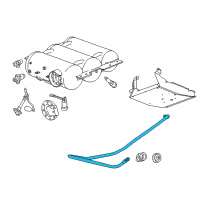 OEM GMC Savana 2500 Hose Asm-Lpg Tank Filler Diagram - 22937980