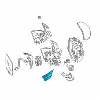 OEM 2022 Honda Passport Cap, Base (R) Diagram - 76202-TG7-A11