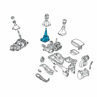 OEM Jeep Gladiator Shifter-Transmission Diagram - 4670714AD