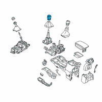 OEM 2020 Jeep Gladiator Transmission Shifter Diagram - 6ZA231A3AA