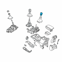 OEM 2020 Jeep Wrangler KNOB-TRANSFER CASE SHIFT Diagram - 5ZW58TX7AE