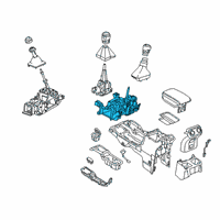 OEM 2020 Jeep Wrangler SHIFTER-Transfer Case Diagram - 4670726AA