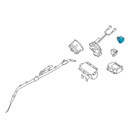 OEM Kia Soul Sensor Assembly-Front Impact Diagram - 959300X000