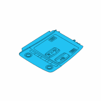 OEM 2011 BMW X5 Switch Unit Roof Diagram - 61-31-9-225-947