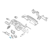 OEM 2008 Kia Optima Bezel Assembly-Hands Free Diagram - 847432G200K1