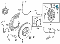 OEM 2022 BMW X4 Repair Kit, Expanding Spring Diagram - 34-11-6-872-573