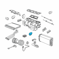 OEM BMW Actuator Rear Floor Flap Diagram - 64-11-6-935-441