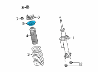 OEM Ford Bronco INSULATOR Diagram - MB3Z-5415-A