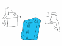 OEM Honda Passport UNIT, PARKING SENSOR Diagram - 39670-TGS-A11