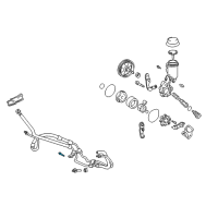 OEM 2008 Toyota Prius Reservoir Bolt Diagram - 90080-11230