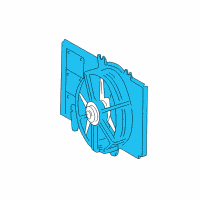 OEM Dodge Neon SHROUD-Fan Diagram - 5019210AA