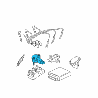 OEM 1995 Ford Mustang Camshaft Sensor Diagram - 1F1Z-6B288-BA