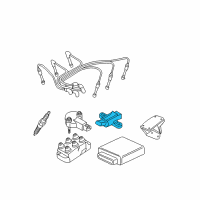 OEM 1996 Mercury Sable Crankshaft Sensor Diagram - 1F1Z-6C315-DB