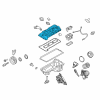 OEM BMW 135is Cylinder Head Cover Diagram - 11-12-7-570-292