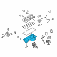 OEM BMW 640i xDrive Oil Pan Diagram - 11-13-7-556-663