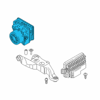 OEM 2018 BMW X1 HYDRO UNIT DSC Diagram - 34-51-5-A37-4A7