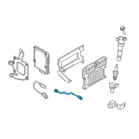 OEM 2016 Hyundai Azera Sensor-Knock, LH Diagram - 39320-3C200