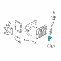 OEM 2015 Hyundai Genesis Coupe Sensor-Camshaft Position Diagram - 39318-3C500