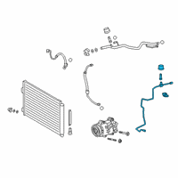 OEM 2019 Toyota RAV4 Tube Assembly Diagram - 88710-0R010