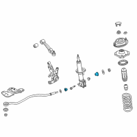 OEM Kia Bush-RUBBER/ROD Diagram - 0K30A34480C