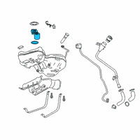 OEM 2018 Buick LaCrosse Fuel Sending Unit Diagram - 19370840