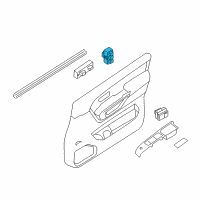 OEM 2018 Nissan Maxima Switch Assy-Power Seat Memory Diagram - 25491-3KA0A