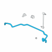 OEM Honda Odyssey Spring, Front Stabilizer (24Mm) Diagram - 51300-S0X-A01