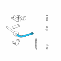 OEM 1997 Dodge B2500 Sway Bar Diagram - 4116582