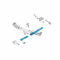 OEM 2006 Chrysler Town & Country Rear Leaf Spring Diagram - 5006466AB