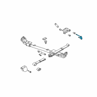 OEM 2004 Dodge Caravan SHACKLE-Spring SHACKLE Diagram - 5006016AA