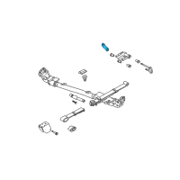 OEM 2004 Dodge Caravan SHACKLE-Spring SHACKLE Diagram - 5006014AB