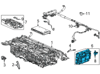 OEM 2022 Honda CR-V BOARD, JUNCTION Diagram - 1E100-5RD-H01
