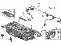 OEM 2020 Honda CR-V STIFFENER, FR- L END Diagram - 1D351-5RD-H00
