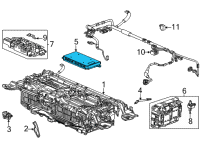 OEM Honda CR-V SET, BATTERY ECU Diagram - 1K190-5RD-A00