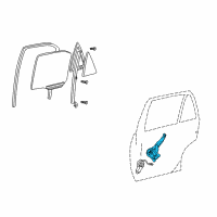 OEM 2002 Toyota Camry Regulator Diagram - 69803-AA020