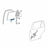 OEM 2004 Toyota Camry Lift Channel Diagram - 69906-33020