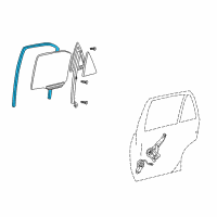 OEM 2006 Toyota Camry Run Channel Diagram - 68142-AA020