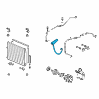 OEM Honda Hose, Discharge Diagram - 80315-SJC-A00