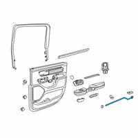 OEM 2020 Ram 1500 Lamp-Map Pocket Diagram - 68376335AC