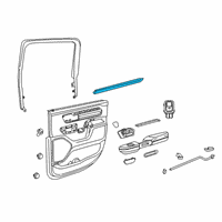 OEM 2020 Ram 1500 W/STRIP-Door Belt Inner Diagram - 68285716AB