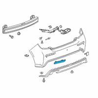 OEM 2019 Chevrolet Sonic Reflector Diagram - 94541547