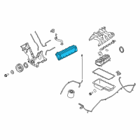 OEM 2013 Ford E-350 Super Duty Valve Cover Diagram - DC2Z-6582-D