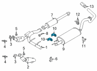 OEM 2022 Ford F-150 BRACKET Diagram - ML3Z-5260-B