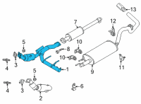 OEM 2021 Ford F-150 CONVERTER ASY Diagram - ML3Z-5E212-P