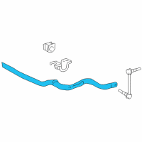 OEM 2012 Toyota FJ Cruiser Stabilizer Bar Diagram - 48811-60320