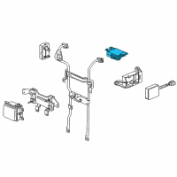 OEM 2012 Acura MDX BSI Unit Diagram - 36900-STX-A02