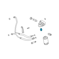 OEM 2001 Cadillac DeVille Fitting-Oil Filter Adapter Diagram - 12552622