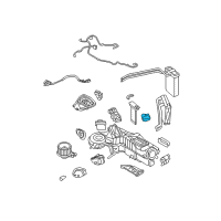 OEM 2010 Ford F-350 Super Duty Motor Diagram - 9C3Z-19E616-B