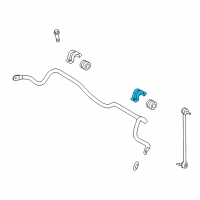 OEM 2016 Hyundai Santa Fe Bracket-Stabilizer Diagram - 54814-2W100